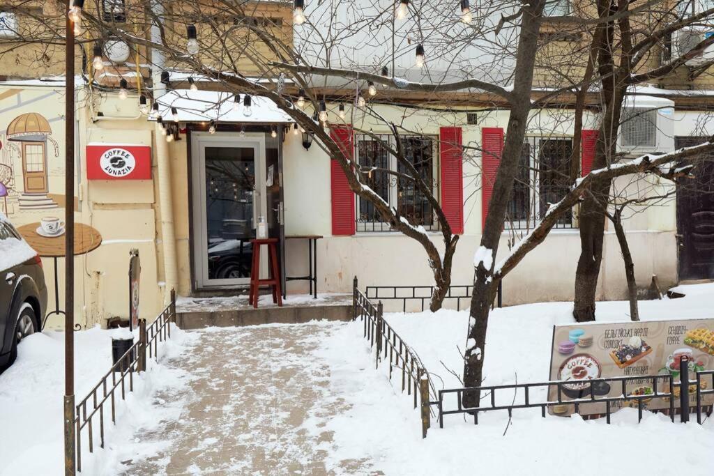 Apartment Near Bessarabsky Square Kiew Exterior foto